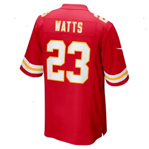 Armani Watts Kansas City Chiefs Nike Game Jersey - Red