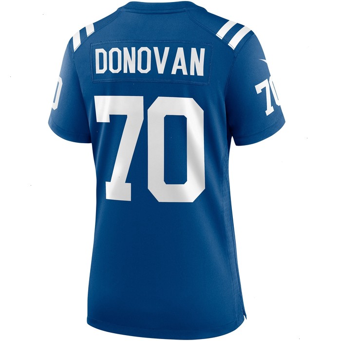 Art Donovan Indianapolis Colts Nike Women's Game Retired Player Jersey - Royal