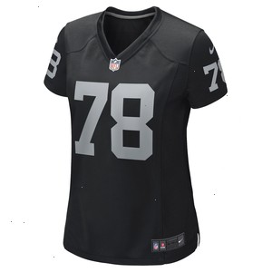 Art Shell Las Vegas Raiders Nike Women's Game Retired Player Jersey - Black