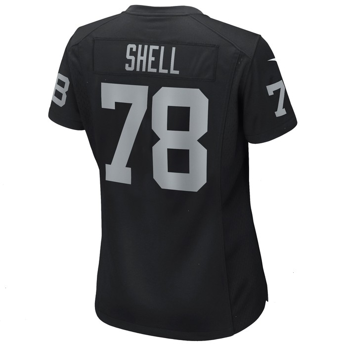 Art Shell Las Vegas Raiders Nike Women's Game Retired Player Jersey - Black