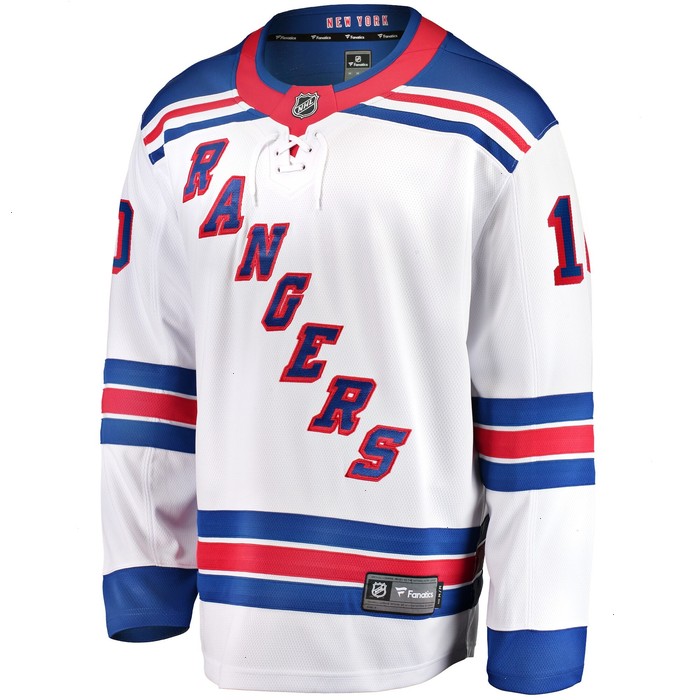 Artemi Panarin New York Rangers Fanatics Branded Away Premier Breakaway Player Jersey - White