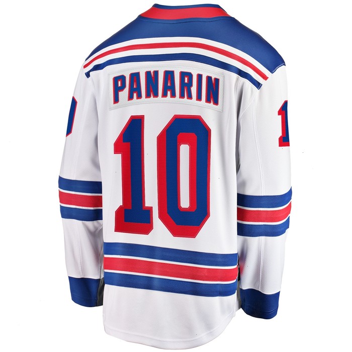 Artemi Panarin New York Rangers Fanatics Branded Away Premier Breakaway Player Jersey - White