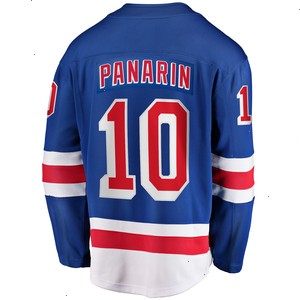 Artemi Panarin New York Rangers Fanatics Branded Premier Breakaway Player Jersey - Blue