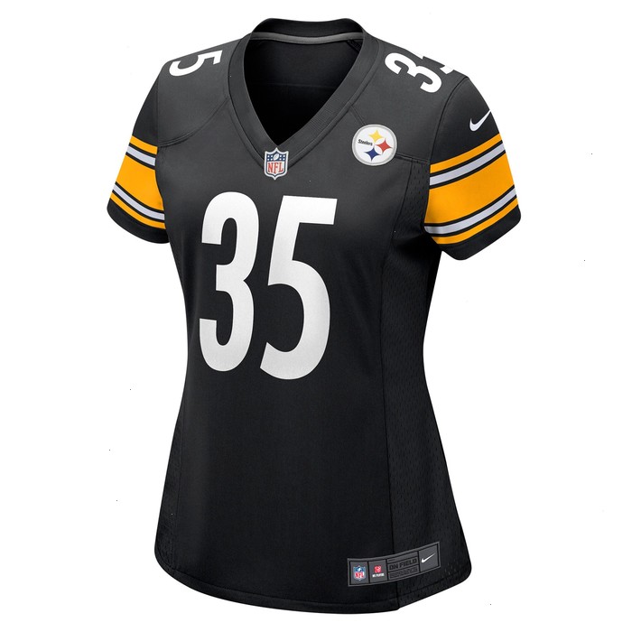 Arthur Maulet Pittsburgh Steelers Nike Women's Game Jersey - Black