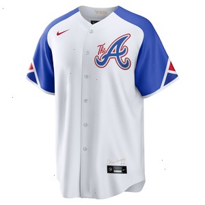 Atlanta Braves Nike 2023 City Connect Replica Jersey - White