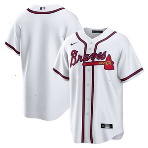 Atlanta Braves Nike Home Replica Team Jersey - White