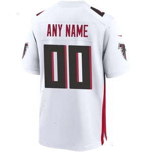 Atlanta Falcons Nike Custom Game Jersey - White