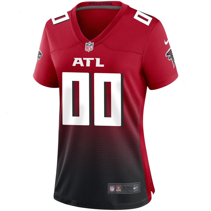 Atlanta Falcons Nike Women's Alternate Custom Game Jersey - Red