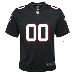 Atlanta Falcons Nike Youth Throwback Custom Game Jersey - Black