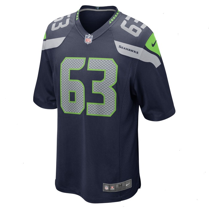 Austin Blythe Seattle Seahawks Nike Game Jersey - College Navy