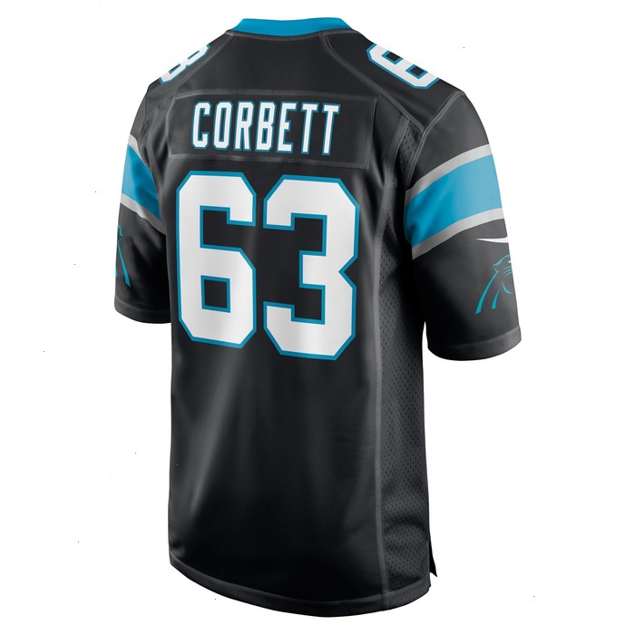 Austin Corbett Carolina Panthers Nike Game Jersey - Black