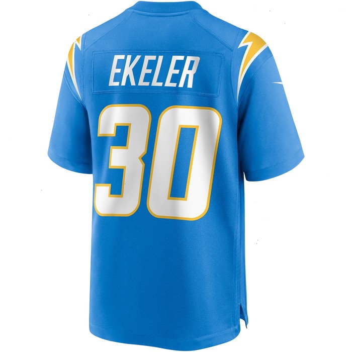 Austin Ekeler Los Angeles Chargers Nike Game Player Jersey - Powder Blue