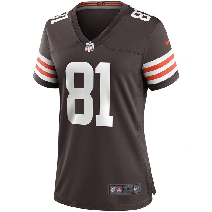 Austin Hooper Cleveland Browns Nike Women's Game Jersey - Brown