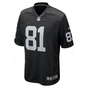 Austin Hooper Las Vegas Raiders Nike Team Game Jersey - Black