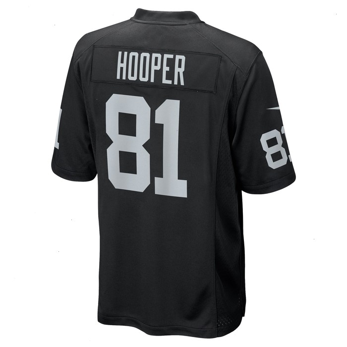 Austin Hooper Las Vegas Raiders Nike Team Game Jersey - Black