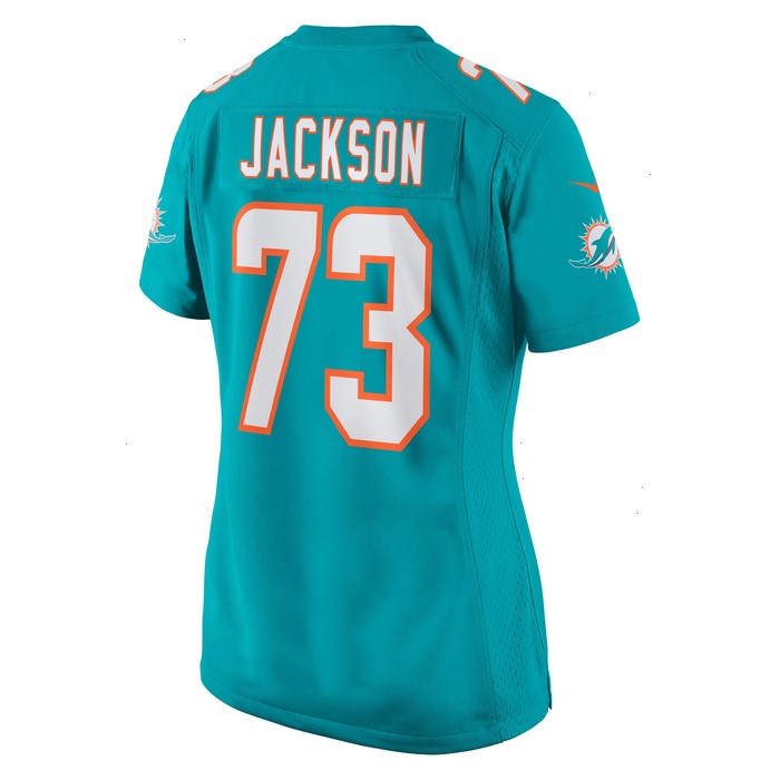 Austin Jackson Miami Dolphins Nike Women's Game Jersey - Aqua