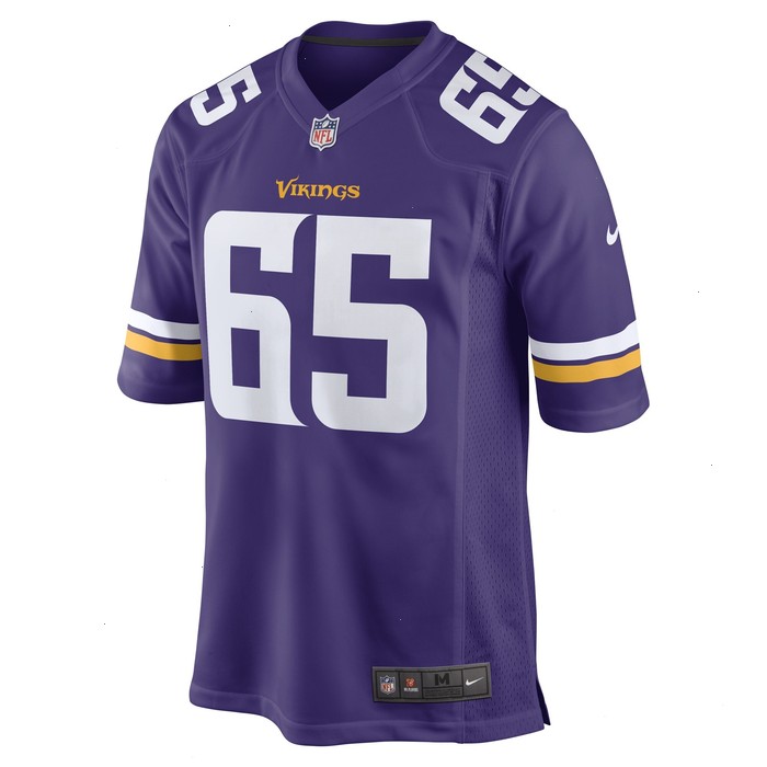 Austin Schlottmann Minnesota Vikings Nike Game Player Jersey - Purple