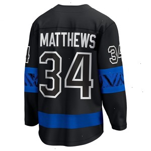 Auston Matthews Toronto Maple Leafs Fanatics Branded Alternate Premier Breakaway Reversible Player Jersey - Black