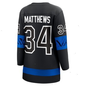 Auston Matthews Toronto Maple Leafs Fanatics Branded Women's Alternate Premier Breakaway Reversible Player Jersey - Black