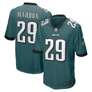 Avonte Maddox Philadelphia Eagles Nike Game Jersey - Midnight Green