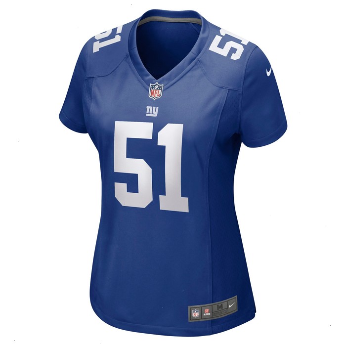 Azeez Ojulari New York Giants Nike Women's Game Player Jersey - Royal