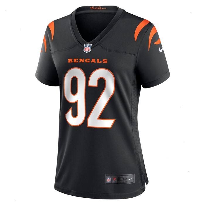 B.J. Hill Cincinnati Bengals Nike Women's Game Jersey - Black