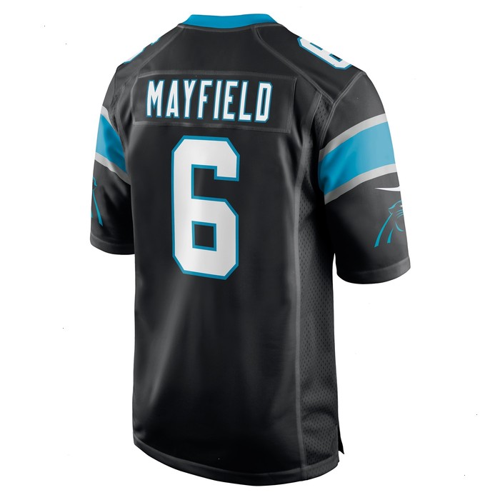 Baker Mayfield Carolina Panthers Nike Home Player Game Jersey - Black