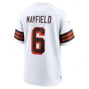 Baker Mayfield Cleveland Browns Nike 1946 Collection Alternate Game Jersey - White