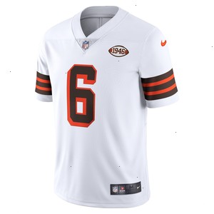 Baker Mayfield Cleveland Browns Nike 1946 Collection Alternate Vapor Limited Jersey - White