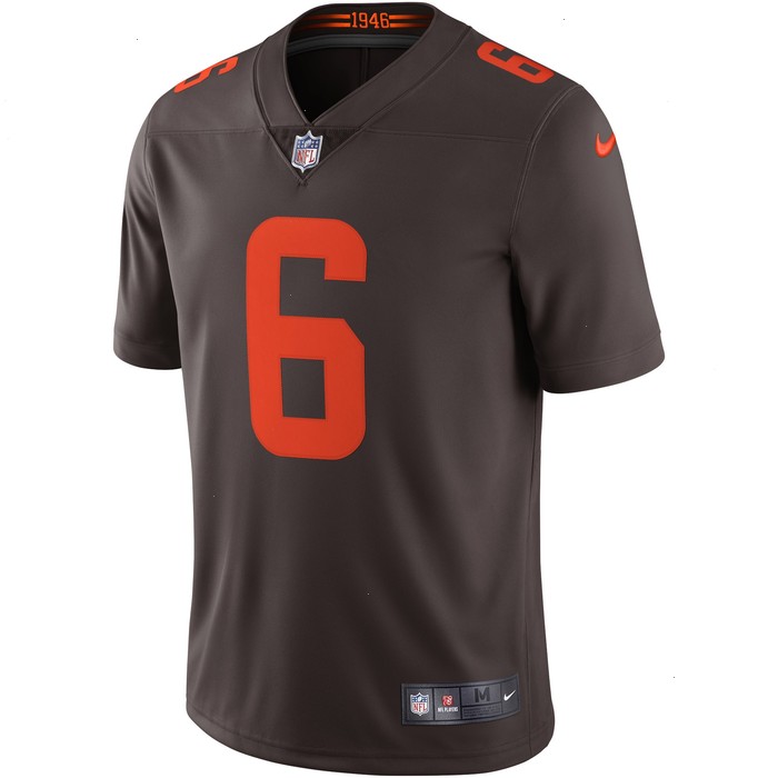 Baker Mayfield Cleveland Browns Nike Alternate Vapor Limited Jersey - Brown