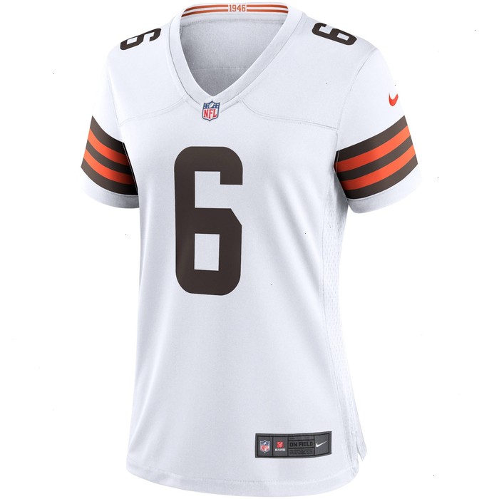 Baker Mayfield Cleveland Browns Nike Women's Game Jersey - White