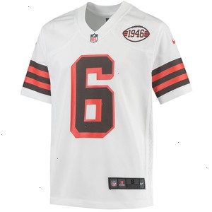 Baker Mayfield Cleveland Browns Nike Youth 1946 Collection Alternate Game Jersey - White