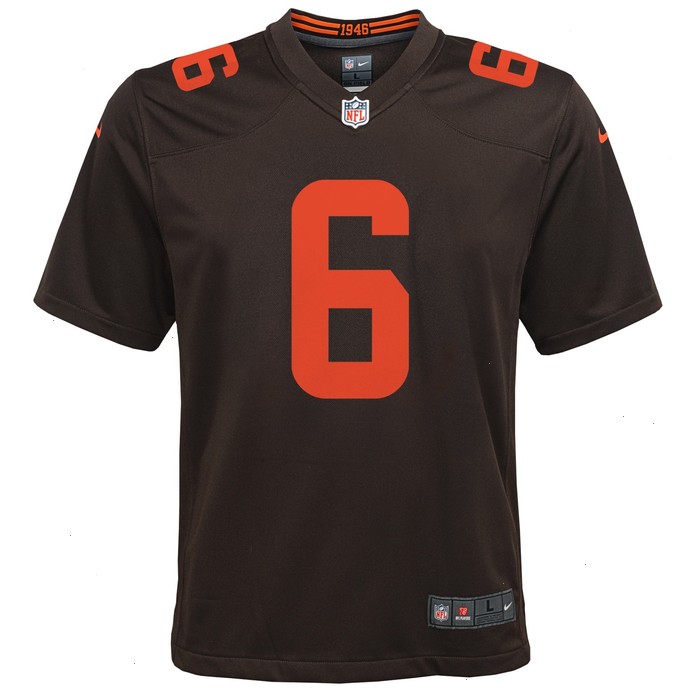 Baker Mayfield Cleveland Browns Nike Youth Alternate Game Jersey - Brown