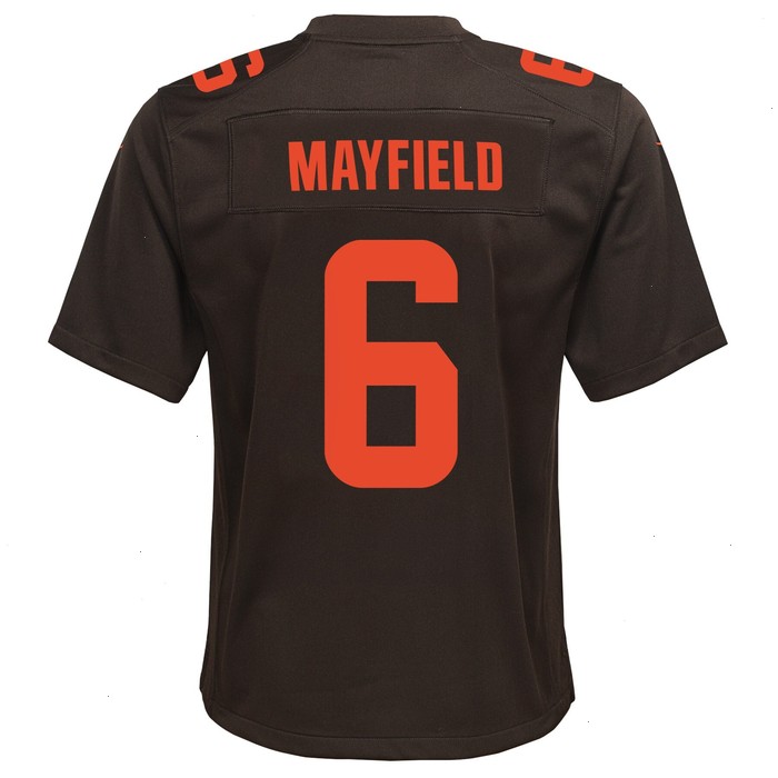 Baker Mayfield Cleveland Browns Nike Youth Alternate Game Jersey - Brown