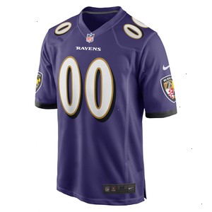 Baltimore Ravens Nike Youth Custom Game Jersey - Purple