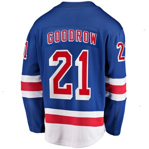 Barclay Goodrow New York Rangers Fanatics Branded Home Breakaway Player Jersey - Blue