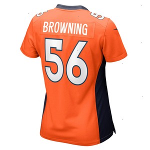 Baron Browning Denver Broncos Nike Women's Game Jersey - Orange