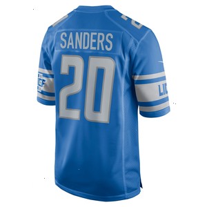 Barry Sanders Detroit Lions Nike Game Retired Player Jersey - Blue