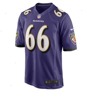 Ben Cleveland Baltimore Ravens Nike Game Jersey - Purple