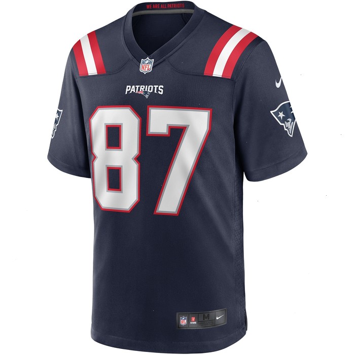 Ben Coates New England Patriots Nike Game Retired Player Jersey - Navy