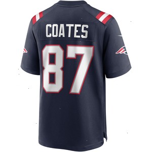 Ben Coates New England Patriots Nike Game Retired Player Jersey - Navy