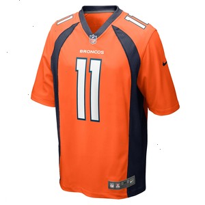 Ben DiNucci Denver Broncos Nike Team Game Jersey - Orange