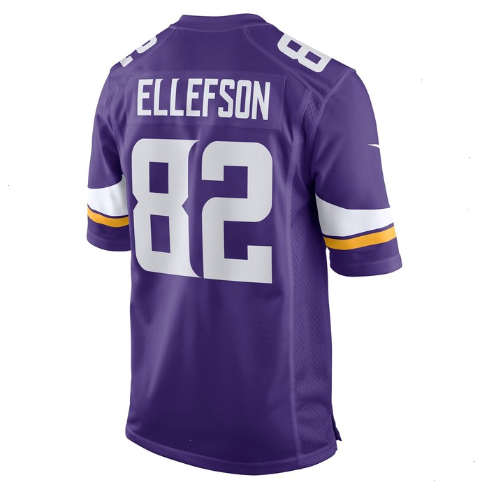 Ben Ellefson Minnesota Vikings Nike Game Jersey - Purple