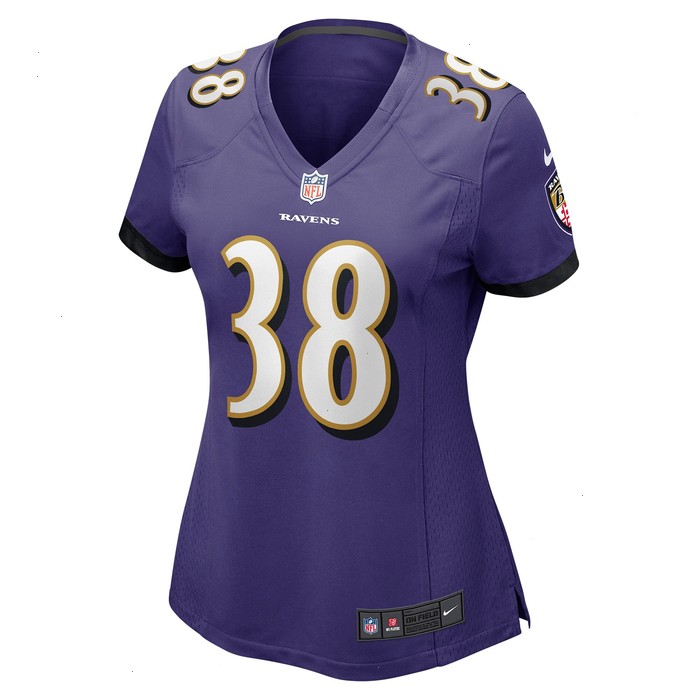 Ben Mason Baltimore Ravens Nike Women's Game Jersey - Purple