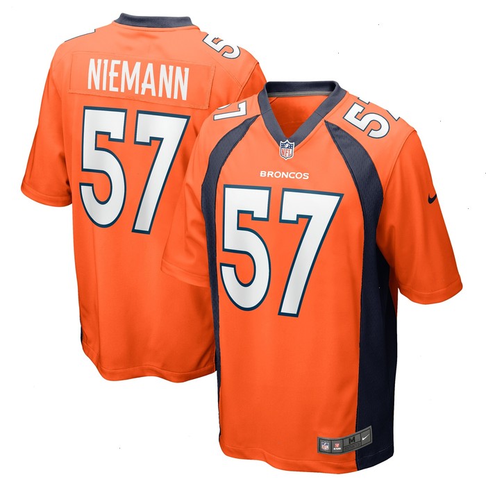 Ben Niemann Denver Broncos Nike Team Game Jersey - Orange