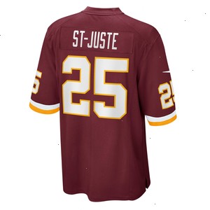 Benjamin St-Juste Washington Football Team Nike Game Jersey - Burgundy