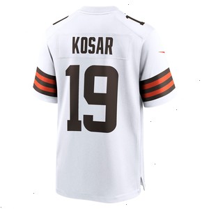 Bernie Kosar Cleveland Browns Nike Retired Player Game Jersey - White