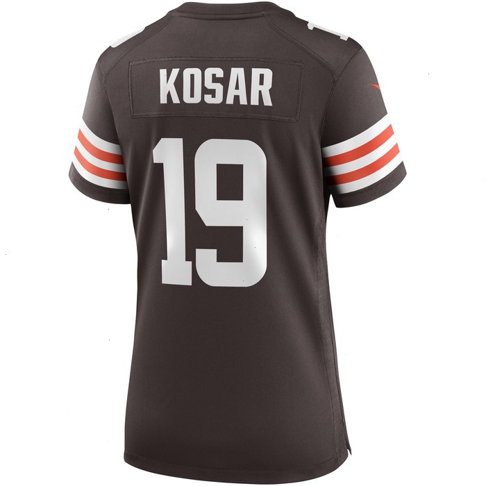 Bernie Kosar Cleveland Browns Nike Women's Game Retired Player Jersey - Brown