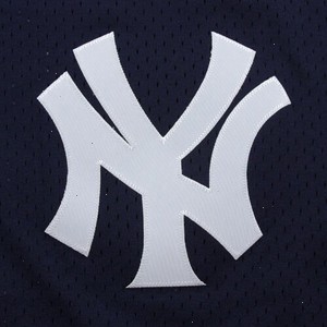 Bernie Williams New York Yankees Mitchell & Ness Cooperstown Mesh Batting Practice Jersey - Navy