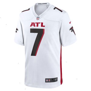 Bijan Robinson Atlanta Falcons Nike 2023 NFL Draft First Round Pick Game Jersey - White